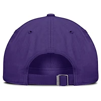 Casquette ajustable Nike violette LSU Tigers Club Campus pour homme