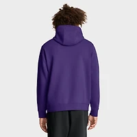 Men's Nike Purple LSU Tigers Club Fleece Arch Pullover Hoodie