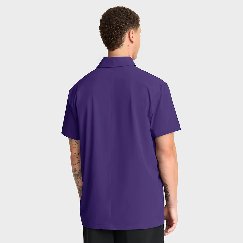 Men's Nike Purple LSU Tigers Coaches Sideline Dri-FIT Polo
