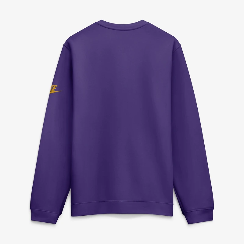 Men's Nike Purple LSU Tigers Legacy Sweatshirt