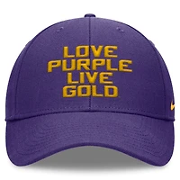 Men's Nike Purple LSU Tigers Local Rise Adjustable Hat