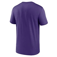 Men's Nike Purple LSU Tigers Lockup Legend T-Shirt