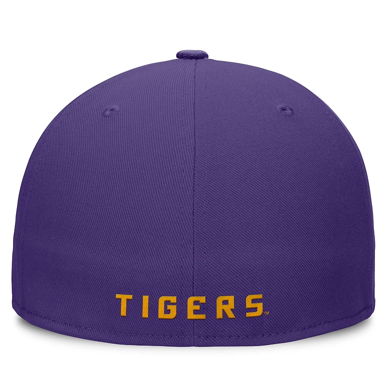 Men's Nike Purple LSU Tigers On-Field Pro Fitted Hat