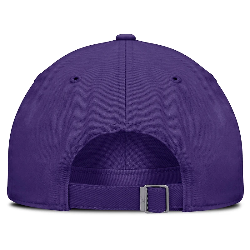 Men's Nike Purple LSU Tigers Primetime Club Adjustable Hat