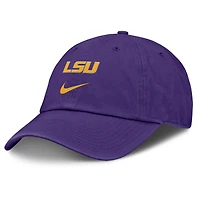 Casquette ajustable Nike violette LSU Tigers Primetime Club pour homme