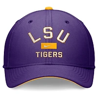 Casquette Nike LSU Tigers Primetime Rise Swoosh Flex violette pour homme