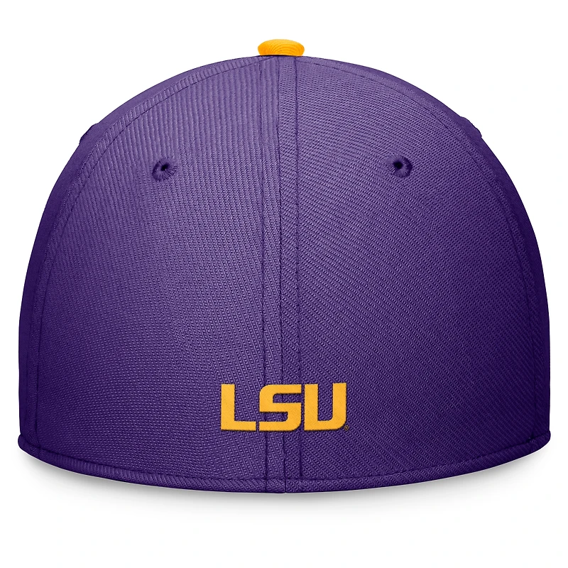 Men's Nike Purple LSU Tigers Primetime Rise Swoosh Flex Hat