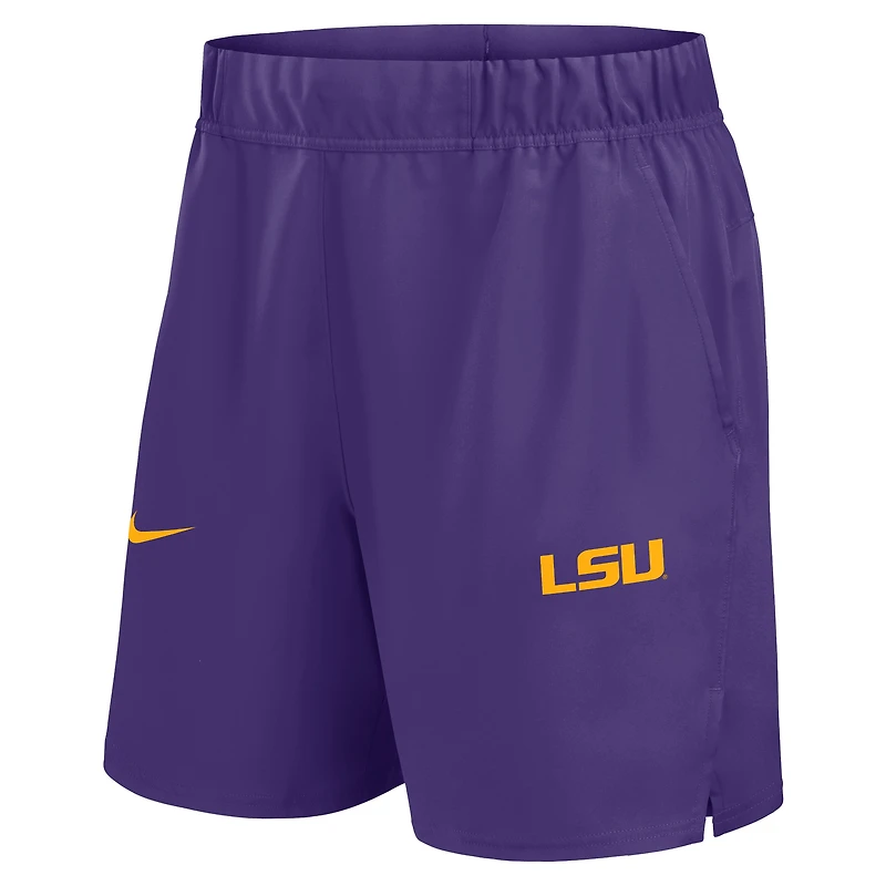 Short Nike violet LSU Tigers Primetime Victory Dri-FIT pour homme