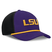 Men's Nike Purple LSU Tigers Rise Primetime Trucker Adjustable Hat