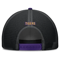 Casquette ajustable Nike violette LSU Tigers Rise Primetime Trucker pour homme