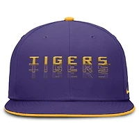 Casquette Nike violette True Primetime Performance pour homme des Tigers de LSU