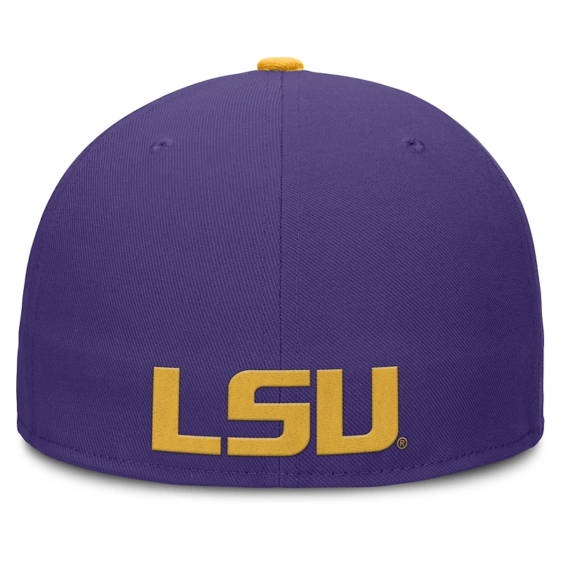 Men's Nike Purple LSU Tigers True Primetime Performance Fitted Hat