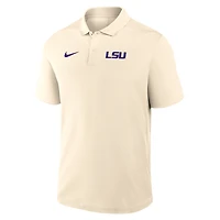 Polo Nike Tan LSU Tigers pour homme avec logo Victory Performance