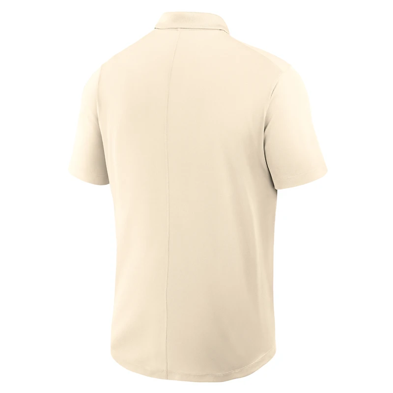 Polo Nike Tan LSU Tigers pour homme avec logo Victory Performance