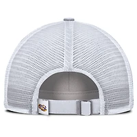 Casquette ajustable Nike blanche LSU Tigers Club Campus Trucker pour homme