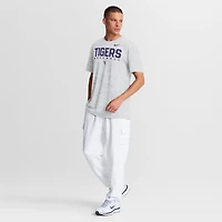 T-shirt Nike blanc pour homme LSU Tigers Dugout Velocity Dri-FIT