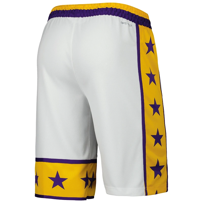 Men's Nike White LSU Tigers Limited Retro Performance Shorts