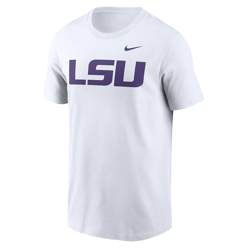 Men's Nike Anthracite LSU Tigers Primetime Evergreen Logo T-Shirt