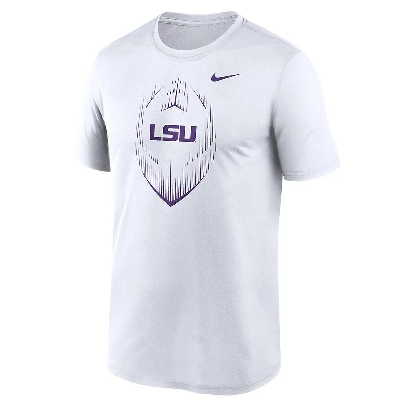 Men's Nike White LSU Tigers Primetime Legend Icon Performance T-Shirt