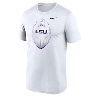 Men's Nike White LSU Tigers Primetime Legend Icon Performance T-Shirt