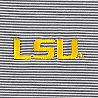 Polo en jersey rayé Performance Peter Millar LSU Tigers Jubilee pour homme