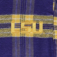 Men's Profile Purple LSU Tigers Big & Tall 2-Pack T-Shirt Flannel Pants Set