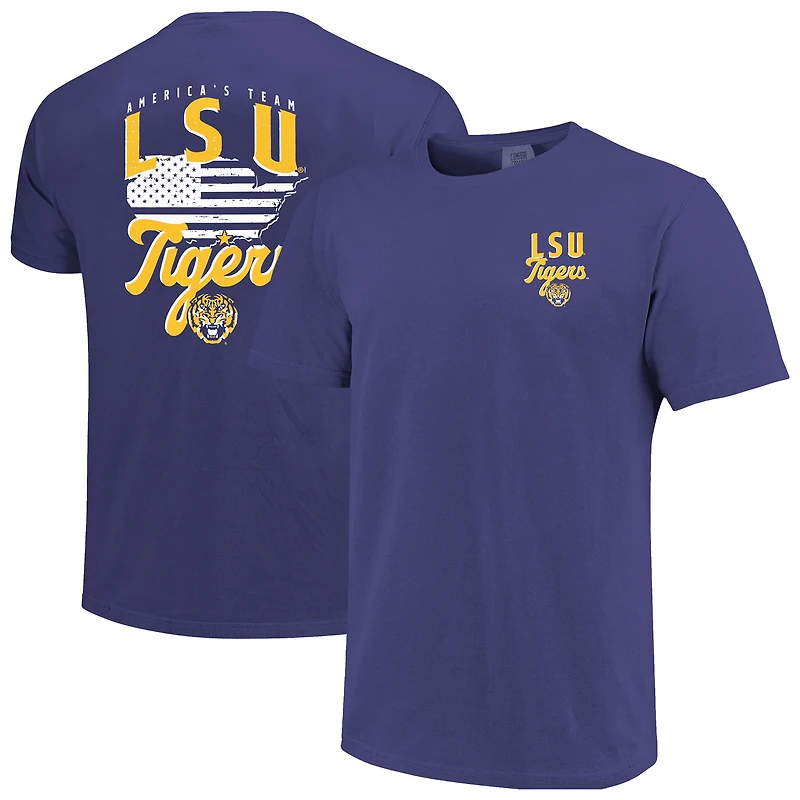 T-shirt violet pour homme LSU Tigers, l'équipe américaine