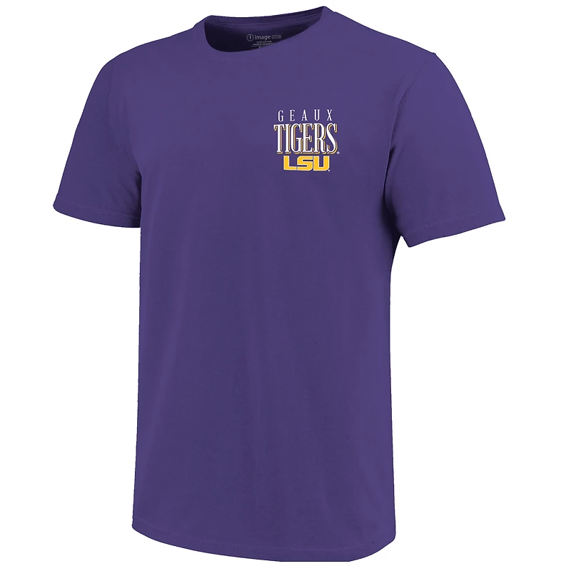 Men's Purple LSU Tigers Big & Tall Welcome To The South Core T-Shirt
