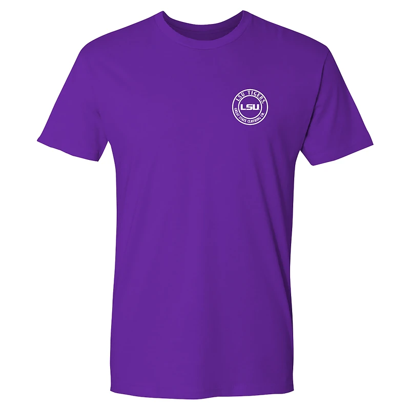 Men's Purple LSU Tigers City Line T-Shirt