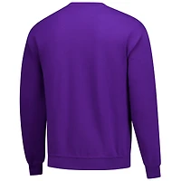 Men's  Purple LSU Tigers Holiday Fleece Sweatshirt