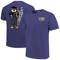T-shirt violet pour homme LSU Tigers Mascotte Réussite Débloquée