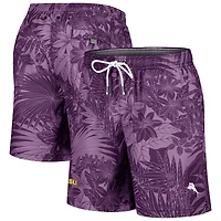 Men's Tommy Bahama Purple LSU Tigers Santiago Palms Board Shorts