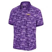 Men's Tommy Bahama Purple LSU Tigers Sport Bay View IslandZone Polo