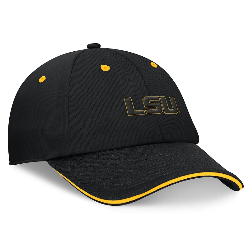 Casquette réglable Top of the World Black LSU Tigers Release pour hommes