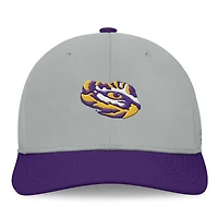 Casquette Top of the World pour hommes, gris/violet, LSU Tigers Mick Flex