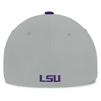 Casquette Top of the World pour hommes, gris/violet, LSU Tigers Mick Flex