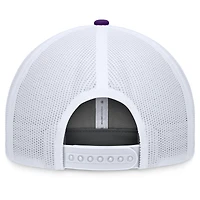 Casquette réglable Top of the World pour hommes, gris/violet, LSU Tigers Rob Trucker