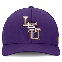 Casquette LSU Tigers Reflex 2.0 Flex Fit violette Top of the World pour homme
