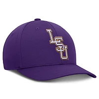 Casquette LSU Tigers Reflex 2.0 Flex Fit violette Top of the World pour homme