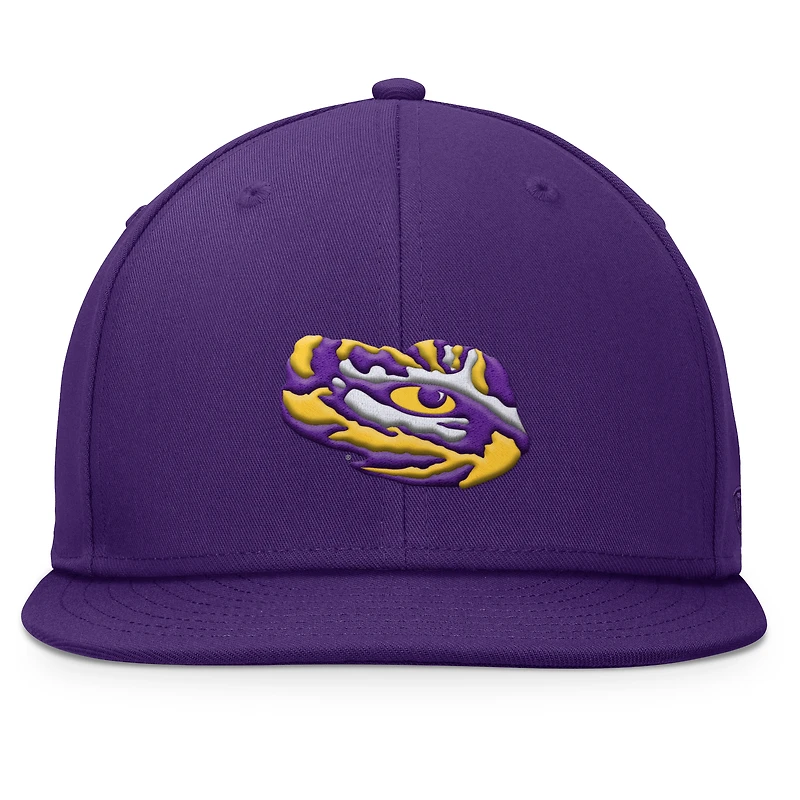 Casquette Snapback fondamentale Top of the World Purple LSU Tigers pour hommes