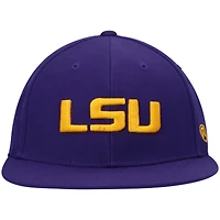 Casquette ajustée couleur violet LSU Tigers Team Top of the World pour hommes