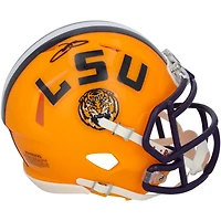 Mini-casque Riddell Speed ​​autographié par Odell Beckham Jr. (LSU Tigers)