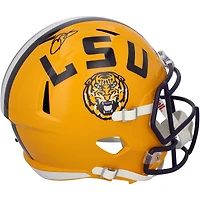 Casque réplique Riddell Speed ​​autographié par Odell Beckham Jr. (LSU Tigers)