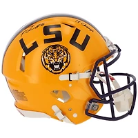 Casque Riddell Speed ​​Authentic autographié par Patrick Queen (LSU Tigers) avec inscription « 19 Champs »