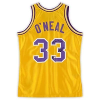 Shaquille O'Neal LSU Tigers Autographed Gold Mitchell & Ness 1990-91 Swingman Jersey with "Geaux Tigers" Inscription
