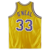 Maillot authentique dédicacé par Shaquille O'Neal des LSU Tigers à domicile Mitchell & Ness 1990