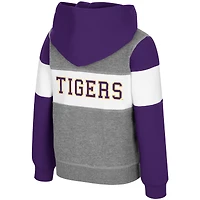 Toddler Colosseum  Heather Gray LSU Tigers Bert Full-Zip Hoodie