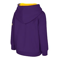 Toddler Colosseum  Purple LSU Tigers Big Logo Volume Fleece Pullover Hoodie