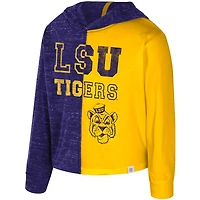Sweat à capuche violet Colosseum pour tout-petits des LSU Tigers Gals