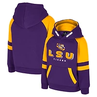 Sweat à capuche violet LSU Tigers pour tout-petit Colosseum